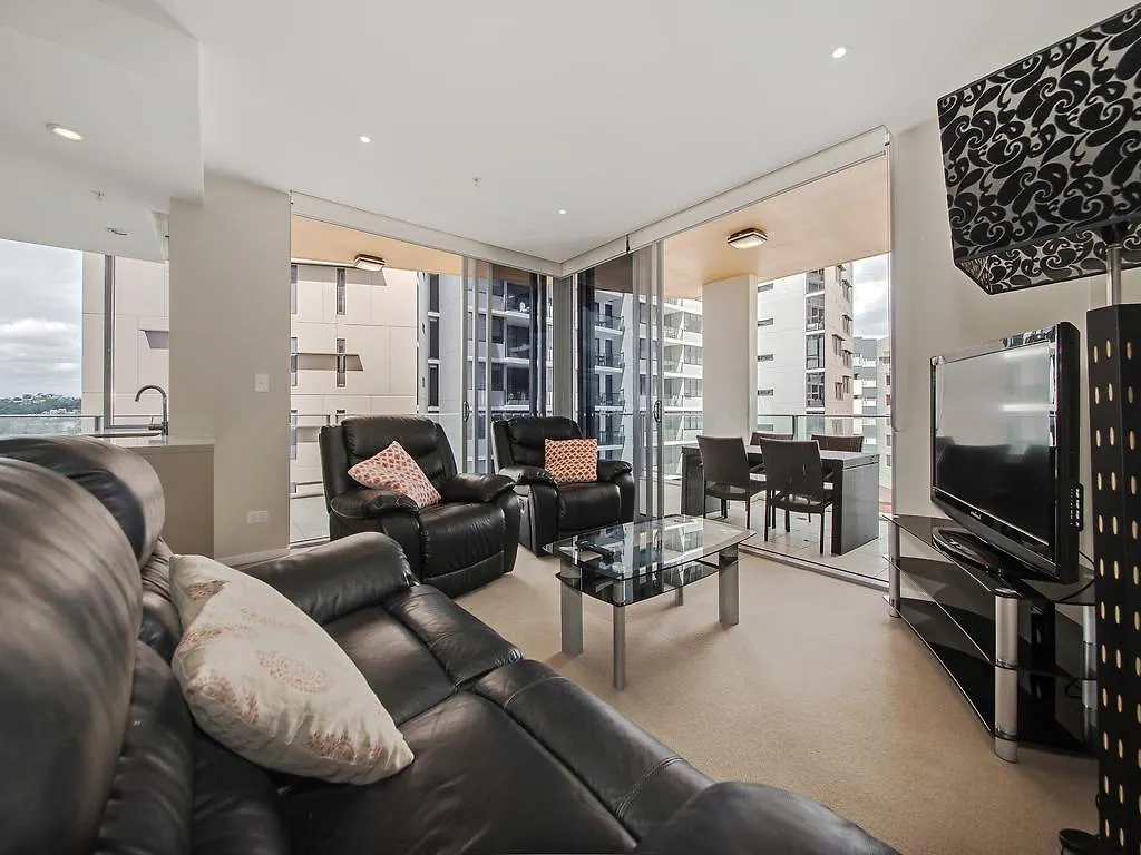 Link Portside Wharf Apartment Hotel Brisbane Avustralya